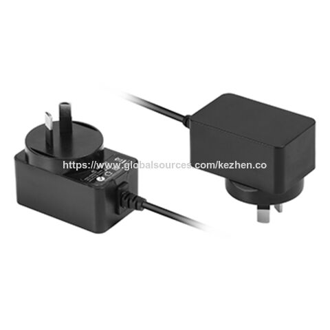 Adaptateurs secteur USB 5V2A pour téléphones portables et tablettes avec certifications CE, ROHS et GS, couleur noire. Vente en gros.
