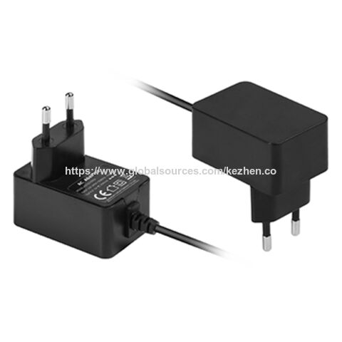 Adaptateurs secteur USB 5V2A pour téléphones portables et tablettes avec certifications CE, ROHS et GS, couleur noire. Vente en gros.