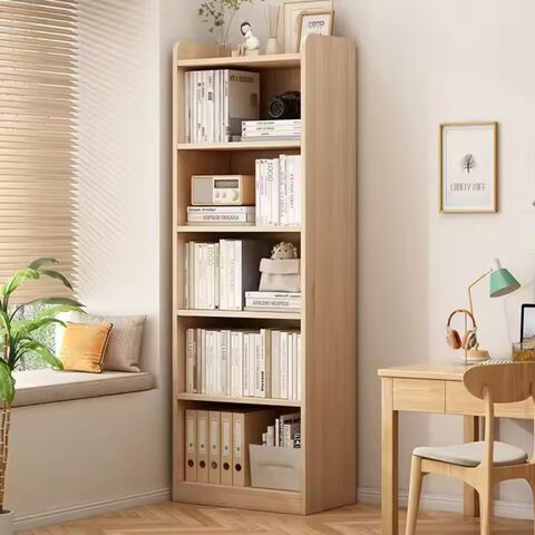 Modernes Design Mehrzweck-Holzbücherregal Praktischer Aufbewahrungsschrank für Büchersammlung für Wohnzimmer Schlafzimmer Wohnmöbel