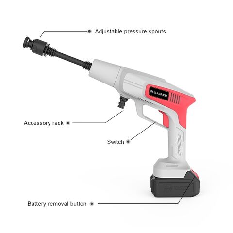 Lithium Battery Portable Handheld Car High-Pressure Washer
