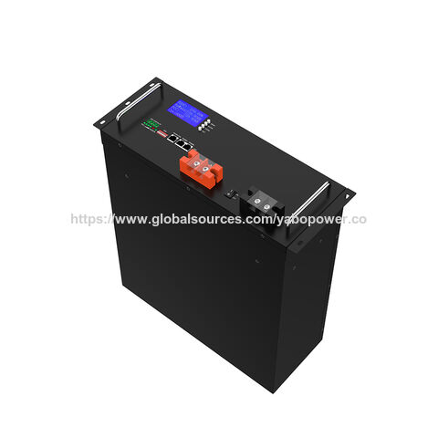 YABO 48V 150Ah LiFePO4 en Rack para Minas Híbridas Solar-Diésel con 98% de Eficiencia de Ida y Vuelta y Control Remoto del Acelerador