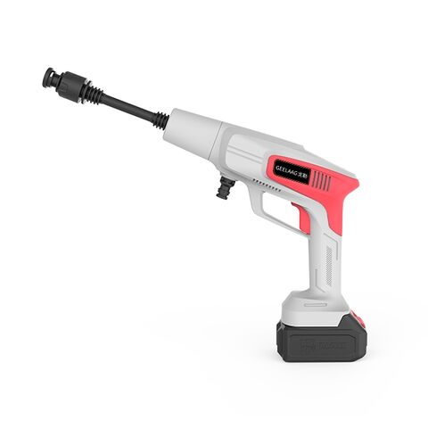 21V 3Ah Portable Cordless Lithium Battery Smart High-Pressure Car Wash Gun for Home Car Washing