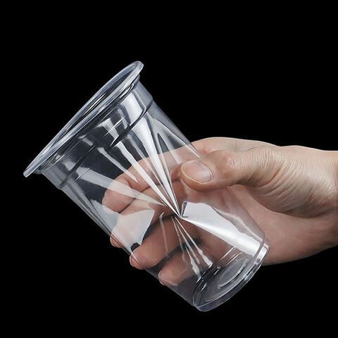Venda direta da fábrica OEM Copos de cerveja de plástico descartáveis Copos transparentes para bebidas Copos de vinho descartáveis 360ml 12oz