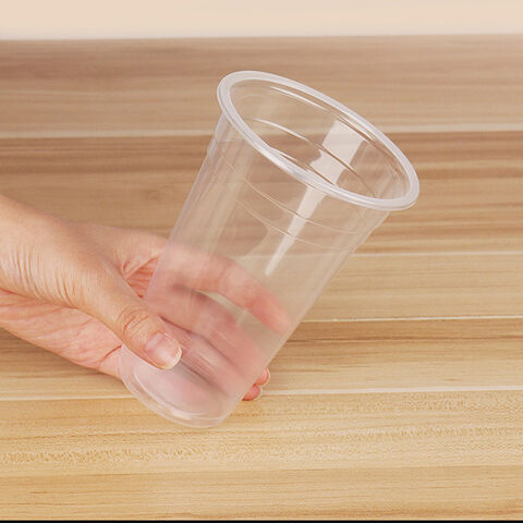 Venda direta da fábrica OEM Copos de cerveja de plástico descartáveis Copos transparentes para bebidas Copos de vinho descartáveis 360ml 12oz