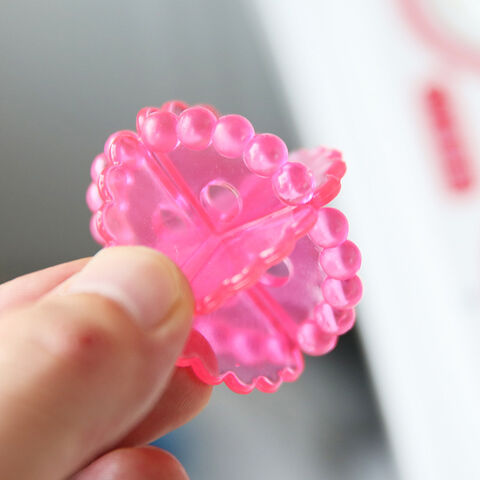 Boules de lavage magiques colorées pour la décontamination, boules de cristal de nettoyage pour le linge, boule de soin pour sous-vêtements de machine à laver