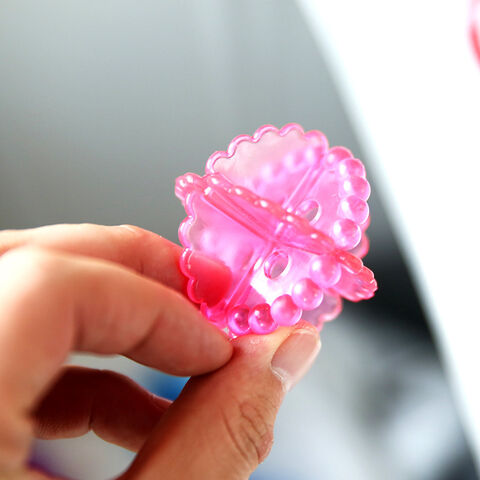 Boules de lavage magiques colorées pour la décontamination, boules de cristal de nettoyage pour le linge, boule de soin pour sous-vêtements de machine à laver