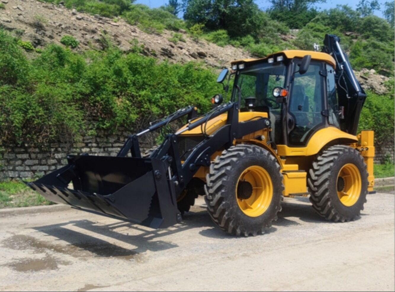 Buy China Wholesale Shanmon 388h 388 Hydraulic Backhoe Loader 4x4 ...