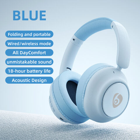 Auriculares Bluetooth con Cancelación Activa de Ruido (ANC) Ovleng FF93, Audífonos Inalámbricos Estéreo HiFi