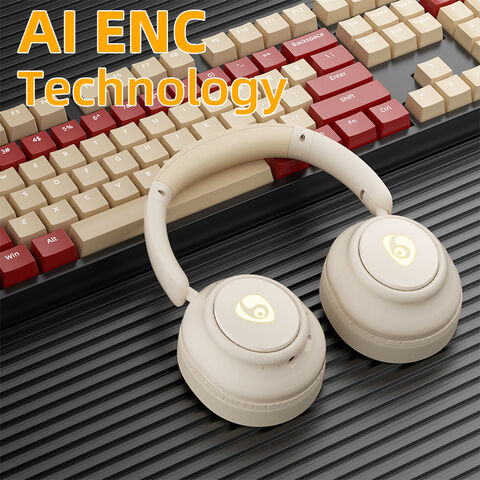 Auriculares Bluetooth con Cancelación Activa de Ruido (ANC) Ovleng FF93, Audífonos Inalámbricos Estéreo HiFi