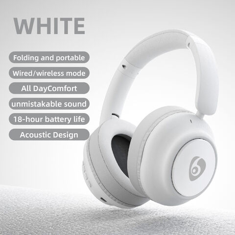 Auriculares Bluetooth con Cancelación Activa de Ruido (ANC) Ovleng FF93, Audífonos Inalámbricos Estéreo HiFi
