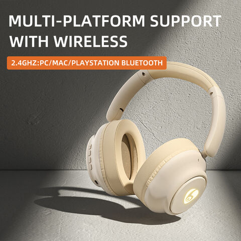 Auriculares Bluetooth con Cancelación Activa de Ruido (ANC) Ovleng FF93, Audífonos Inalámbricos Estéreo HiFi