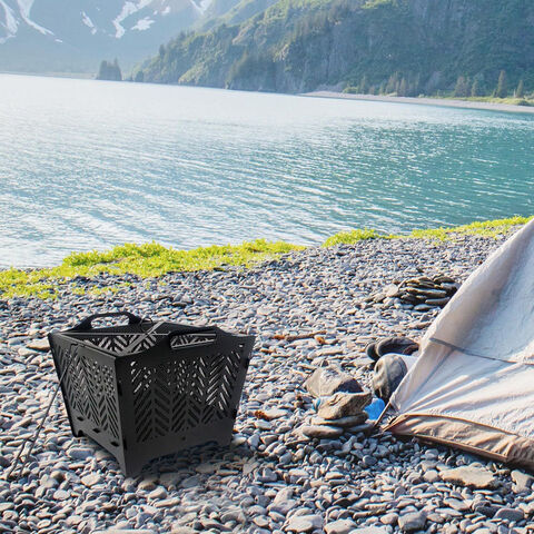 Poêles de camping d'extérieur à bois de chauffage en acier de qualité supérieure, durables et professionnels, très populaires