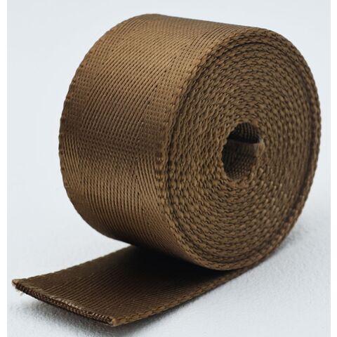 Ruban sergé de nylon robuste personnalisé de 38 mm pour bretelles de sac, ceintures, chaussures, vêtements, textiles de maison