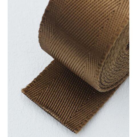 Ruban sergé de nylon robuste personnalisé de 38 mm pour bretelles de sac, ceintures, chaussures, vêtements, textiles de maison