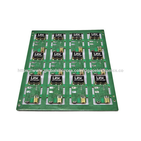 Fabricação e Montagem de PCB Multicamadas FR-4 para Módulo de Telecomunicações