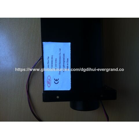 Querstromlüfter zum Fabrikpreis, günstiges OEM ODM, kundenspezifisch, EC60300S (B)12H-R/L, 60x300 Aluminium 12V Kleinlüfter