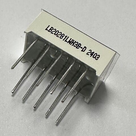 Pantalla LED de 7 segmentos y 2 dígitos, súper brillante, blanca, 7 mm, cátodo común para electrodomésticos