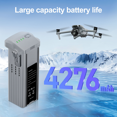 Air 3 Intelligenter Flugakku 4276mAh Große Kapazität Tragbarer Ersatzakku Vollständig kompatibel mit DJI Drohnen