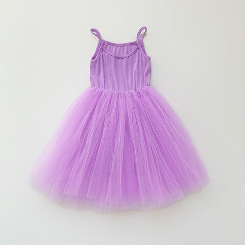 Robes en tulle et maille à bretelles sans manches, personnalisables et de style nouveau pour petites filles, pouvant être utilisées comme robes. Robe de fille