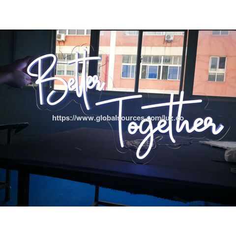 Enseignes Néon LED Personnalisées pour Fêtes, Enseignes Lumineuses Néon LED pour Mariages, Événements et Décoration Intérieure