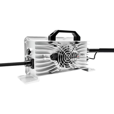 Chargeur de Batterie Lithium Plomb-Acide LiFePO4 60V 20A avec Boîtier en Aluminium 1200W pour Aspirateur Électrique, Alimentation de Charge 60 Volts