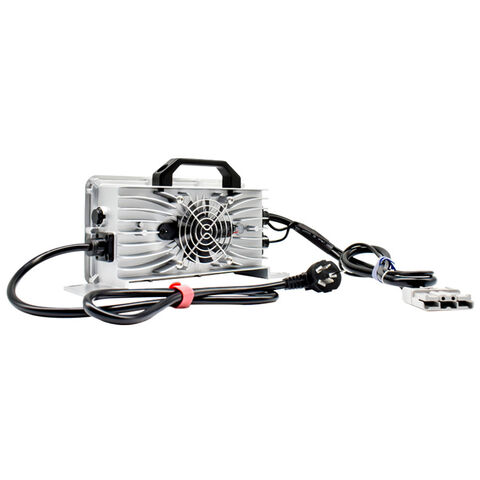 Chargeur de Batterie Lithium Plomb-Acide LiFePO4 60V 20A avec Boîtier en Aluminium 1200W pour Aspirateur Électrique, Alimentation de Charge 60 Volts