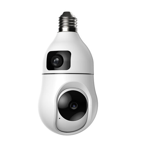 PIX-LINK DRW125P 1MP WiFi-Kamera im Glühbirnen-Design, Dual-Objektiv, Drahtlose Innenraum-Überwachungskamera, Großhandel, Neues Modell 2025