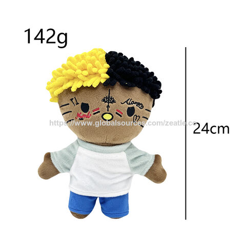 OEM 23CM Muñeco de Peluche Ice Spice Navideño Figura de Rapero Coleccionable Regalo Muñeco de Peluche Botella Prime Suave Oso de Peluche Juguete para Niños