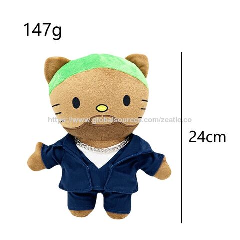 OEM 23CM Muñeco de Peluche Ice Spice Navideño Figura de Rapero Coleccionable Regalo Muñeco de Peluche Botella Prime Suave Oso de Peluche Juguete para Niños