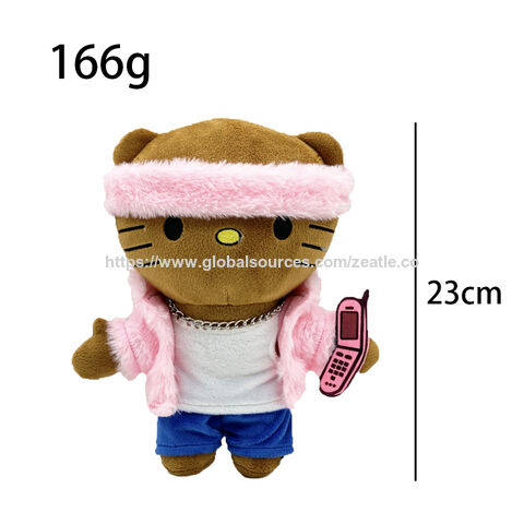 OEM 23CM Muñeco de Peluche Ice Spice Navideño Figura de Rapero Coleccionable Regalo Muñeco de Peluche Botella Prime Suave Oso de Peluche Juguete para Niños