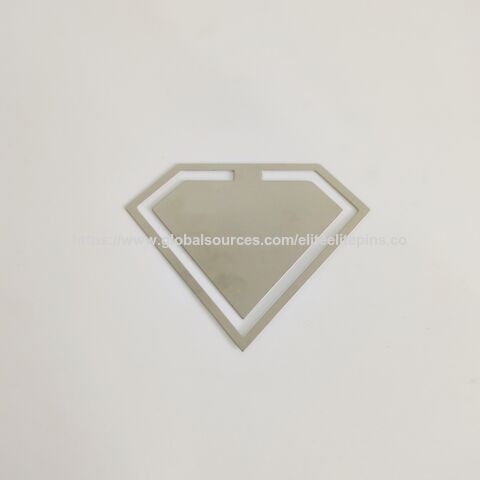 Marcadores de metal personalizados de aleación de zinc de gran venta, marcapáginas de metal ultrafinos