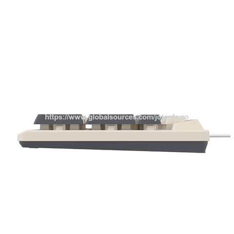 Clavier d'ordinateur USB filaire 94 touches avec pavé numérique, indicateurs de verrouillage, supports pliables, clavier pleine taille pour PC portable
