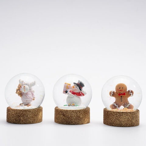 Ingenio para crear artesanías de resina personalizadas exclusivas, bola de nieve, adornos exquisitos para la sala de estar del hogar