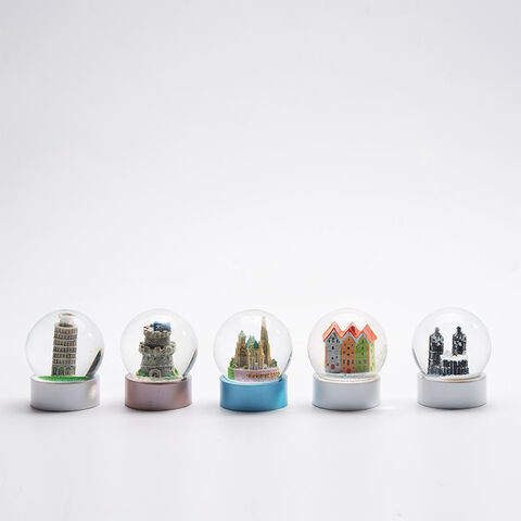 Ingenio para crear artesanías de resina personalizadas exclusivas, bola de nieve, adornos exquisitos para la sala de estar del hogar