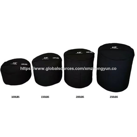 Custom 150lbs Nylon Wurfsand Sack Strongman Gym Equipment Fitness Training Schwerlast Sandsack für Workout FABRIC MIT GRS