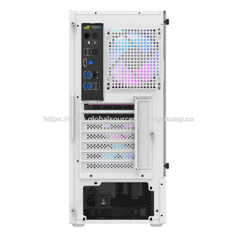 Caja de PC Gaming Semitorre con Cristal Templado sin Marco Tipo ODM, Chasis para Ordenador Gaming