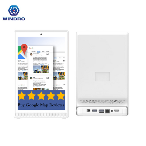 Prix usine, affichage numérique publicitaire Panneau en forme de L avec POE/WiFi/HDMI/Caméra Tablette Android 2+16GB Moniteur LCD