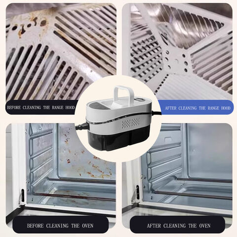 Limpador a Vapor Portátil Multifuncional de Alta Temperatura para Uso Doméstico - Limpeza Profunda Saudável Sem Químicos para Cozinha e Banheiro