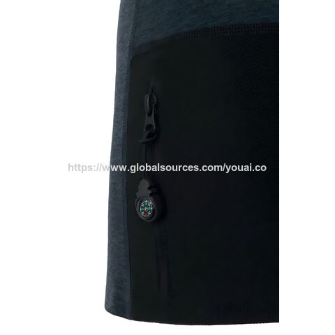 North West Hoodie (Damen) hochelastisch, UV-Schutz, für Training und Alltag DOUBLE BLACK