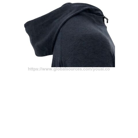 North West Hoodie (Damen) hochelastisch, UV-Schutz, für Training und Alltag DOUBLE BLACK