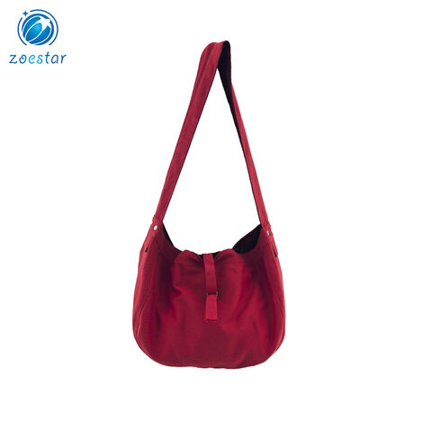 Bolsa transversal de lona moderna, estilo minimalista coreano, unissex, design personalizável para B2B