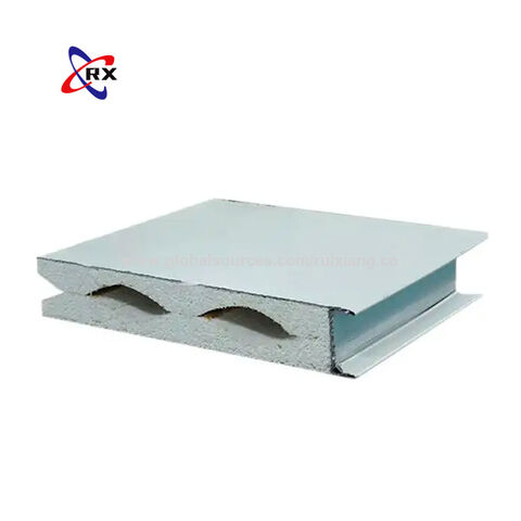 Panneau Sandwich EPS 14mm Isolation Mur et Toit pour Maison Préfabriquée et Chambre Froide - Vente Chaude