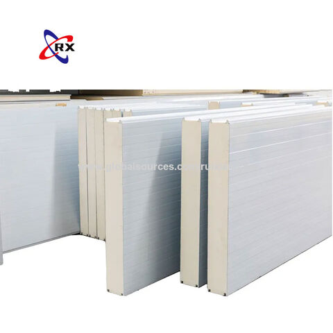 Panneau Sandwich EPS 14mm Isolation Mur et Toit pour Maison Préfabriquée et Chambre Froide - Vente Chaude