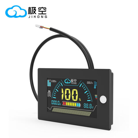 شاشة Jikong LCD جديدة 3.2 بوصة تعرض التيار والجهد ودرجة الحرارة و Soc لـ Jikong Smart BMS Jk LCD OEM