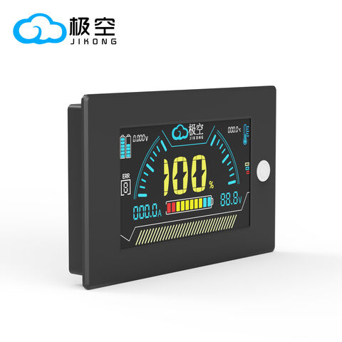 شاشة Jikong LCD جديدة 3.2 بوصة تعرض التيار والجهد ودرجة الحرارة و Soc لـ Jikong Smart BMS Jk LCD OEM