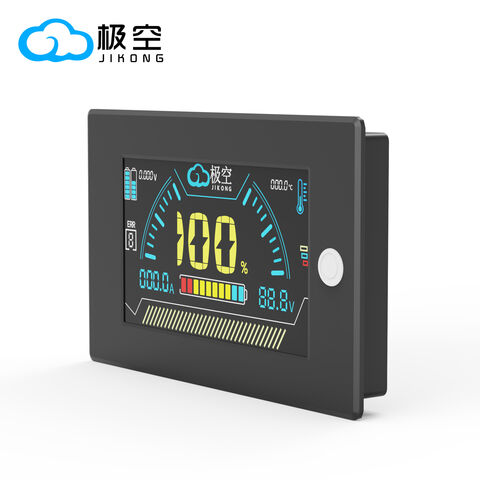 شاشة Jikong LCD جديدة 3.2 بوصة تعرض التيار والجهد ودرجة الحرارة و Soc لـ Jikong Smart BMS Jk LCD OEM