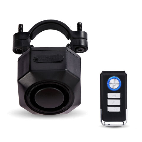 Alarma Inteligente Recargable para Bicicleta con Sirena Ajustable de 110dB, Control de Volumen y Resistente al Agua