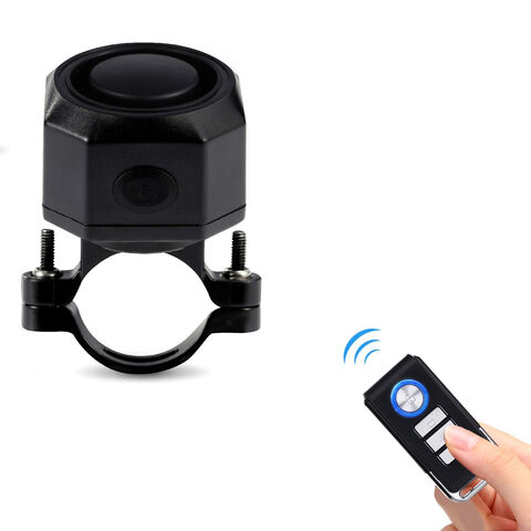 Alarma Inteligente Recargable para Bicicleta con Sirena Ajustable de 110dB, Control de Volumen y Resistente al Agua