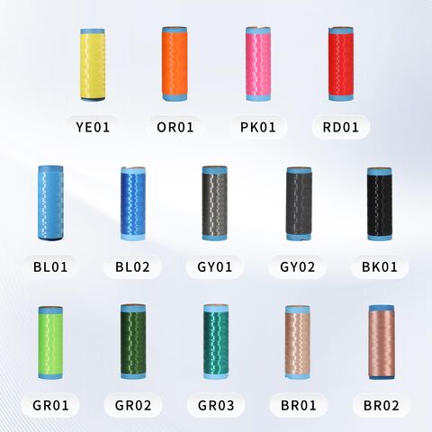 Fibre de filament de polyéthylène à très haut poids moléculaire 1000D blanche, légère, à haute résistance et résistante aux intempéries