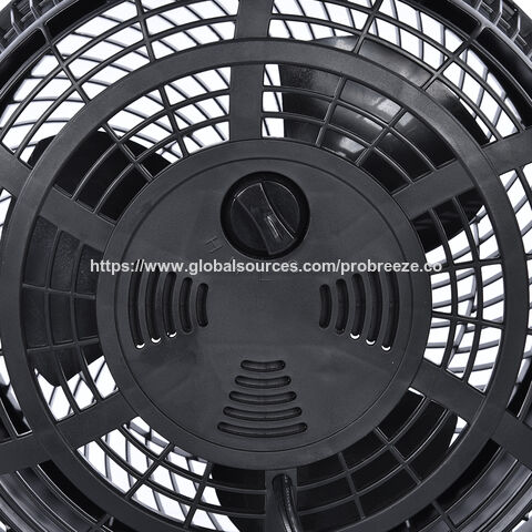 Ventilador de caja turbo mini de alta calidad de 8 pulgadas con función 2 en 1, alta velocidad, larga vida útil y 3 velocidades de control para uso doméstico